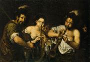 Bernardo Strozzi Concert oil painting artist